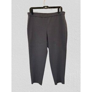 VINCE Pull-up Casual Pants Olive Green Adjustable Waist Tapered Leg Size 12